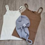Lot Keckeis - 3x Top knitwear Jip - wit & lila & bruin - S, Overige kleuren, Ophalen of Verzenden, Zo goed als nieuw, Lot Keckeis
