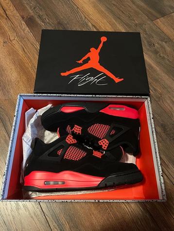 Jordan 4 Red Thunder - Maat 44 - nieuw - origineel beschikbaar voor biedingen