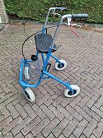 Blauwe rollator, Diversen, Rollators, Ophalen, Zo goed als nieuw