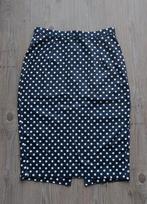 Rok met split kokerrok donkerblauw maat L van Tatyana, Kleding | Dames, Blauw, Maat 42/44 (L), Ophalen of Verzenden, Zo goed als nieuw