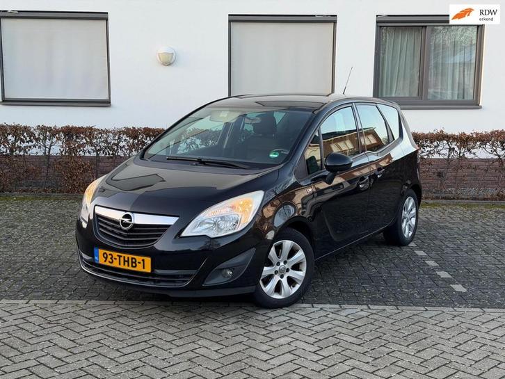Opel Meriva 1.4 Cosmo NAP APK AIRCO NETTE AUTO!, Auto's, Opel, Bedrijf, Te koop, Meriva, ABS, Airbags, Airconditioning, Bluetooth