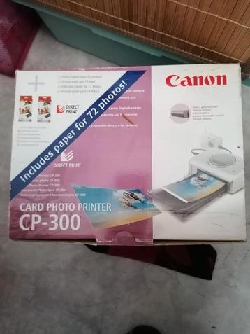Canon CP-300 Fotoprinter - Weinig Gebruikt beschikbaar voor biedingen