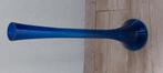Kobaltblauwe glazen vintage vaas., Huis en Inrichting, Woonaccessoires | Vazen, Ophalen, Overige kleuren, 50 tot 75 cm, Glas