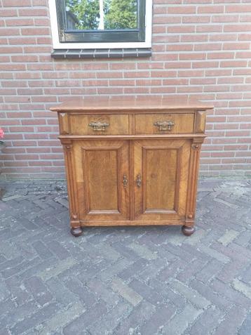 Prachtig Antiek Mahonie Penant Kastje  beschikbaar voor biedingen