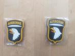 101. Airborne, Verzamelen, Ophalen of Verzenden, Landmacht, Amerika, Embleem of Badge