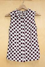 Dorothy Perkins blousje met polkadots mt 36 S, Gedragen, Dorothy perkins, Ophalen of Verzenden, Maat 36 (S)