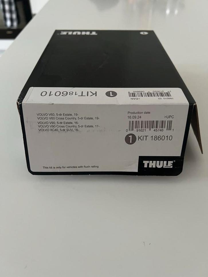 Nieuwe Thule Kit 186010 Dakdragers Volvo V60/V90/XC40, Auto diversen, Dakdragers, Nieuw, Ophalen of Verzenden