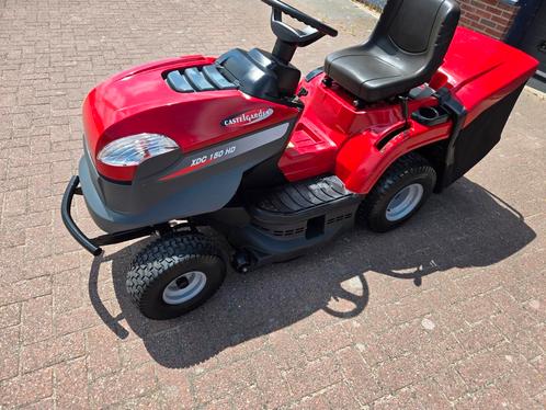 Zitmaaier  castelgarden  achtervanger  mulch hydro, Tuin en Terras, Grasmaaiers, Zo goed als nieuw, 50 cm of meer, Cirkelmaaier