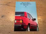 Folder Mercedes-Benz W201 1986 (190E, 190E 2.3, 190E 2.6), Boeken, Auto's | Folders en Tijdschriften, Ophalen of Verzenden, Zo goed als nieuw