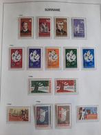 Suriname NVPH449-452,453-457,458-459,460-461,468-469 pf, Verzenden, Postfris