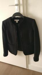 Mooi zwart Chanel stijl jasje,maat 36 -34 ., Ophalen of Verzenden, Zo goed als nieuw, Maat 36 (S), Zwart