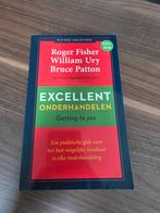 Roger Fisher - Excellent onderhandelen, Ophalen of Verzenden, Zo goed als nieuw, Roger Fisher; Bruce Patton; William Ury