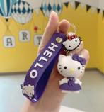 Sleutelhanger - Hello Kitty - Hello Kitty met rokje, Verzamelen, Sleutelhangers, Nieuw, Dier of Natuur, Ophalen of Verzenden