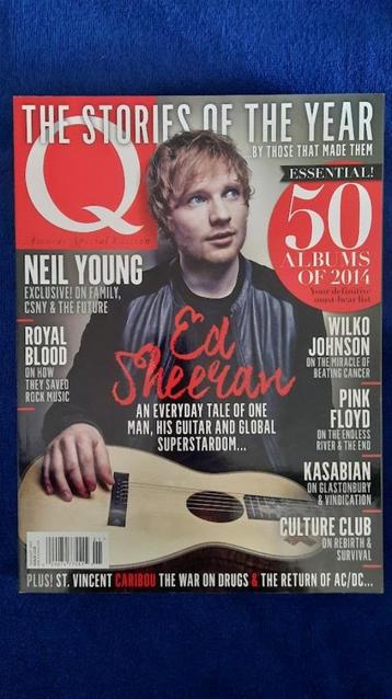 Q 1-2015 Ed Sheeran 50 essential albums of 2014 Wilko Johnso beschikbaar voor biedingen