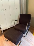 Comfortabele stoel met voetenbank, Ophalen of Verzenden, Zo goed als nieuw, Eenpersoons, Minder dan 150 cm