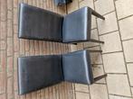 Echte leren stoelen GRATIS, Ophalen of Verzenden, Gebruikt