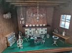 Miniatuur zilver keuken, Antiek en Kunst, Ophalen of Verzenden, Zilver