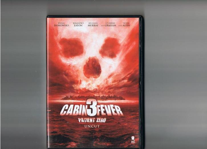 DVD Cabin Fever 3 Patient Zero (€9,5 incl verzendkosten), Cd's en Dvd's, Dvd's | Horror, Zo goed als nieuw, Slasher, Verzenden