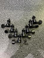harley benton 4+4 guitar tuners black left right, Ophalen of Verzenden, Gebruikt, Elektrische gitaar