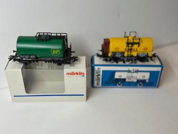 Märklin tankwagons 4676 en 4644 NIEUW beschikbaar voor biedingen