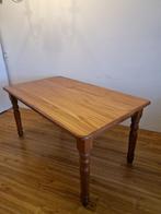 Houten eettafel, Ophalen, Gebruikt, 100 tot 150 cm, 50 tot 100 cm