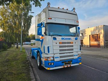 Scania 164 V8 480 Topline. Handgeschakeld/retarder/airco. beschikbaar voor biedingen