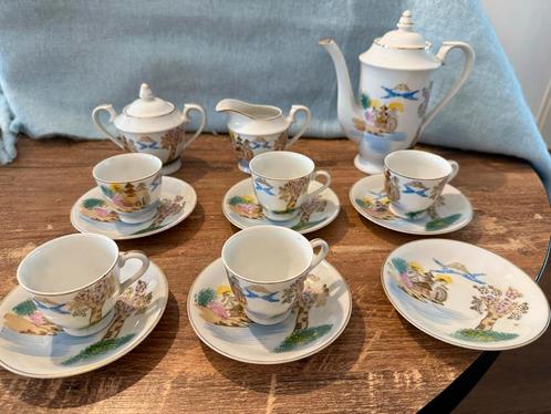 Antiek Japans Theeservies, Antiek en Kunst, Antiek | Servies compleet, Ophalen