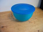 Grote Tupperware Schaal met Deksel ( 4,3 liter, groen/blauw), Ophalen of Verzenden, Gebruikt, Blauw, Schaal