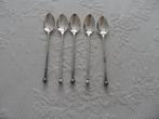 Diverse verzilverde (90) bestekdelen van AH met rechte steel, Antiek en Kunst, Ophalen of Verzenden