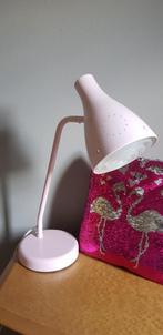 Roze bureaulamp zgan, Huis en Inrichting, Lampen | Tafellampen, Ophalen of Verzenden, Zo goed als nieuw, Minder dan 50 cm