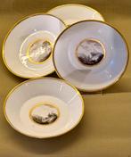 Chinees export porselein, 4 borden, ca. 1790-1820, Antiek en Kunst, Ophalen of Verzenden