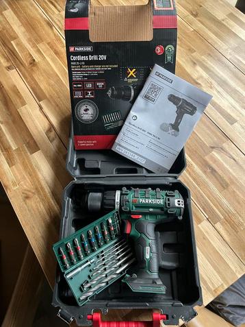 Parkside PABS 20-Li E6 Boormachine - Zo Goed Als Nieuw! beschikbaar voor biedingen