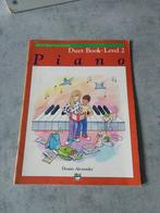 Alfred's basic piano library duet book level 2, Piano, Ophalen of Verzenden, Zo goed als nieuw, Artiest of Componist