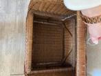Rotan Poef met Opbergruimte, Ophalen of Verzenden, Gebruikt, Overige materialen, Minder dan 50 cm