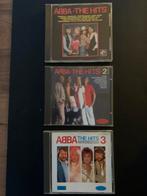 Abba - The Hits - 1, 2 en 3 - 3 cd's 40 hits, Cd's en Dvd's, Cd's | Pop, Boxset, 1960 tot 1980, Ophalen of Verzenden, Zo goed als nieuw