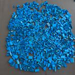 Partij Lego slope / dakpannen diverse varianten blue / blauw, Ophalen, Gebruikt, Losse stenen, Lego