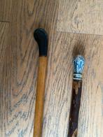 Twee klassieke wandelstokken voor liefhebbers, Diversen, Wandelstokken, Ophalen of Verzenden, Zo goed als nieuw