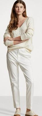 RALPH LAUREN CHINO, CREME MAAT 38 (NEW €195) NIEUW💖💖💖, Kleding | Dames, Maat 38/40 (M), Overige kleuren, Nieuw, Ophalen of Verzenden