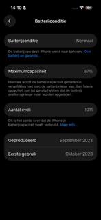 iPhone 15 Pro - 2 jaar jong, perfecte staat!, Ophalen, Zwart, Zonder simlock, Zonder abonnement