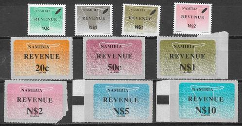 Namibie belastingzegels revenue tax postfris, Postzegels en Munten, Postzegels | Afrika, Postfris, Overige landen, Verzenden