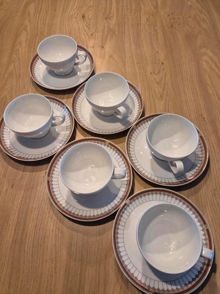 Hutschenreuther Galleria Kopjes, Antiek en Kunst, Antiek | Servies compleet, Ophalen of Verzenden