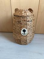 Opbergmand beer, Ophalen, Zo goed als nieuw, Rond, Riet