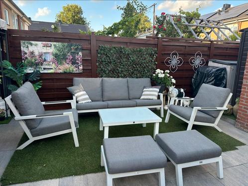 Prachtige XL Aluminium Loungeset Tuinset, Tuin en Terras, Tuinsets en Loungesets, Ophalen