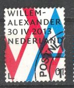 210 R Willem Alexander 2013, Verzenden, Na 1940, Gestempeld