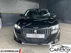 Peugeot 208 Allure GT-Line Look Automaat., Auto's, Peugeot, Gebruikt, Zwart, 1199 cc, Leder en Stof
