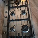 Gaskookplaat  86 bij 58  ., Witgoed en Apparatuur, Kookplaten, Ophalen, Gebruikt, 4 kookzones, Inbouw