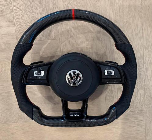 Volkswagen R Carbon golf Passat Tiguan t-roc r stuur GTI GTE, Auto-onderdelen, Besturing, Volkswagen, Nieuw, Ophalen of Verzenden