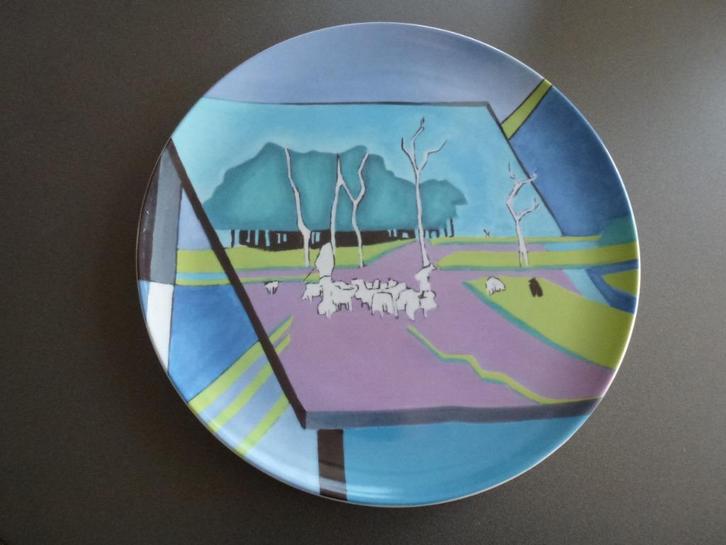 Taste of Art bord "Inspiratie van Laren" Han Perier 2000, Antiek en Kunst, Kunst | Designobjecten, Ophalen of Verzenden