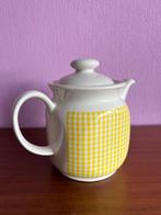 Melba theepot met geel design, Huis en Inrichting, Keramiek, Overige typen, Ophalen of Verzenden, Zo goed als nieuw