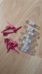 8 mini parfum flesjes met dopje navul flesjes, Verzamelen, Parfumverzamelingen, Ophalen of Verzenden, Nieuw, Miniatuur